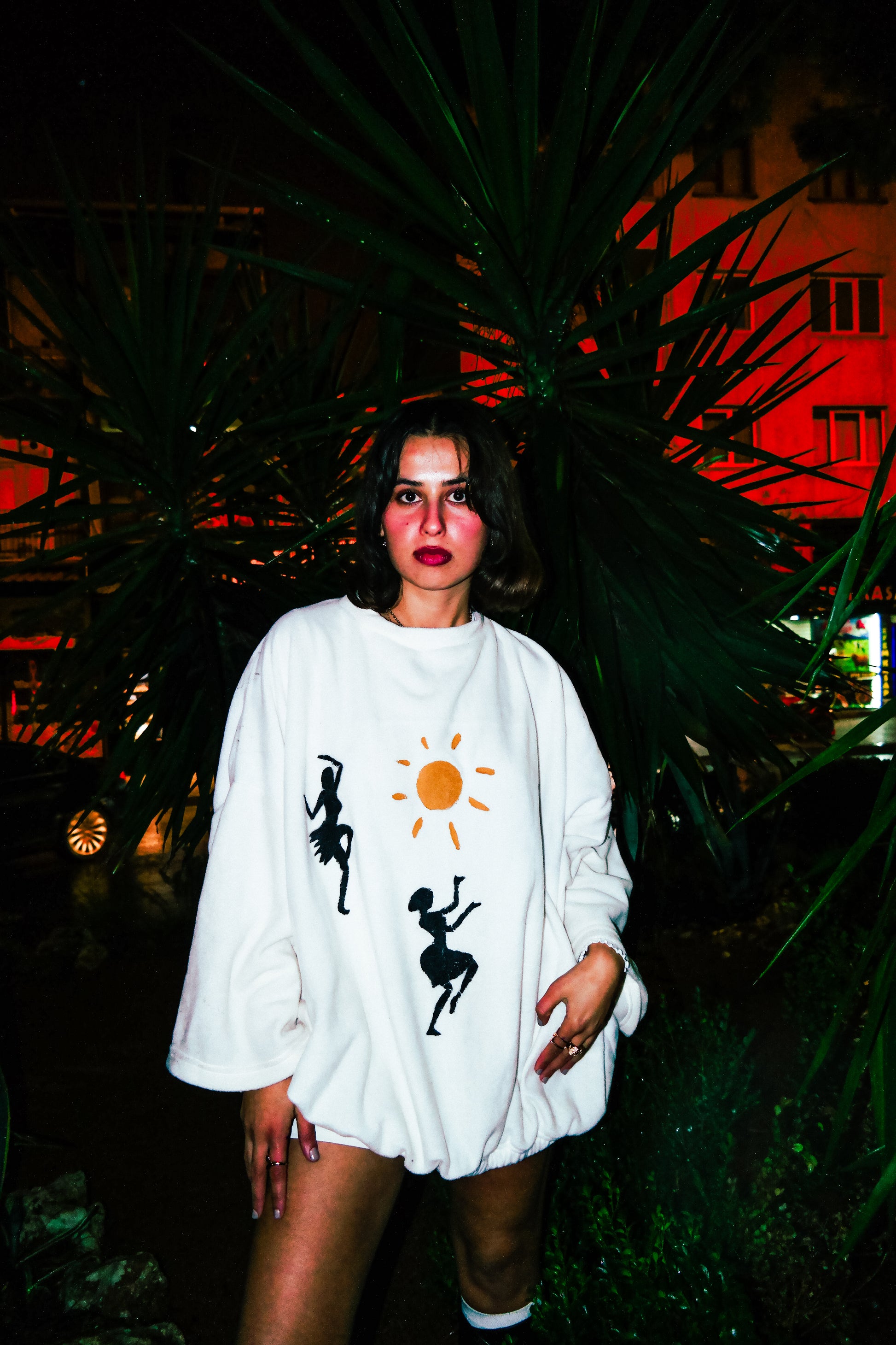 Just sun polar panço sweatshirt - melongeneCo