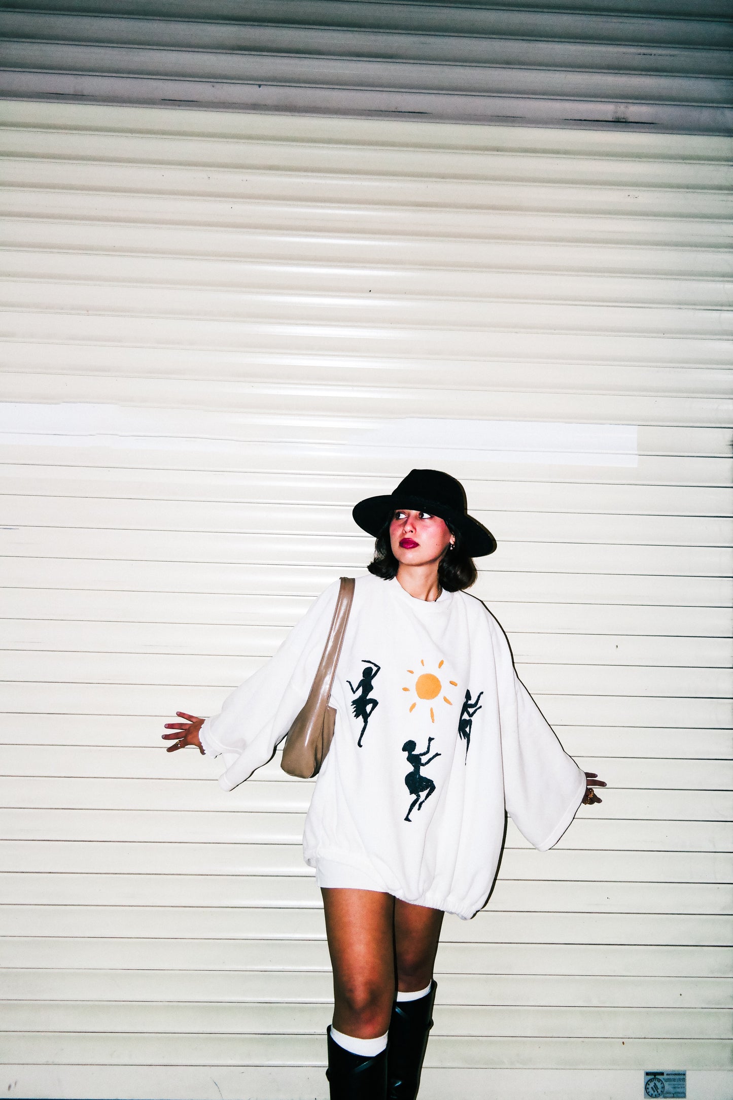 Just sun polar panço sweatshirt - melongeneCo