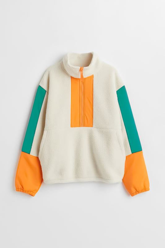 renkli welsoft polar sweatshirt - melongeneCo