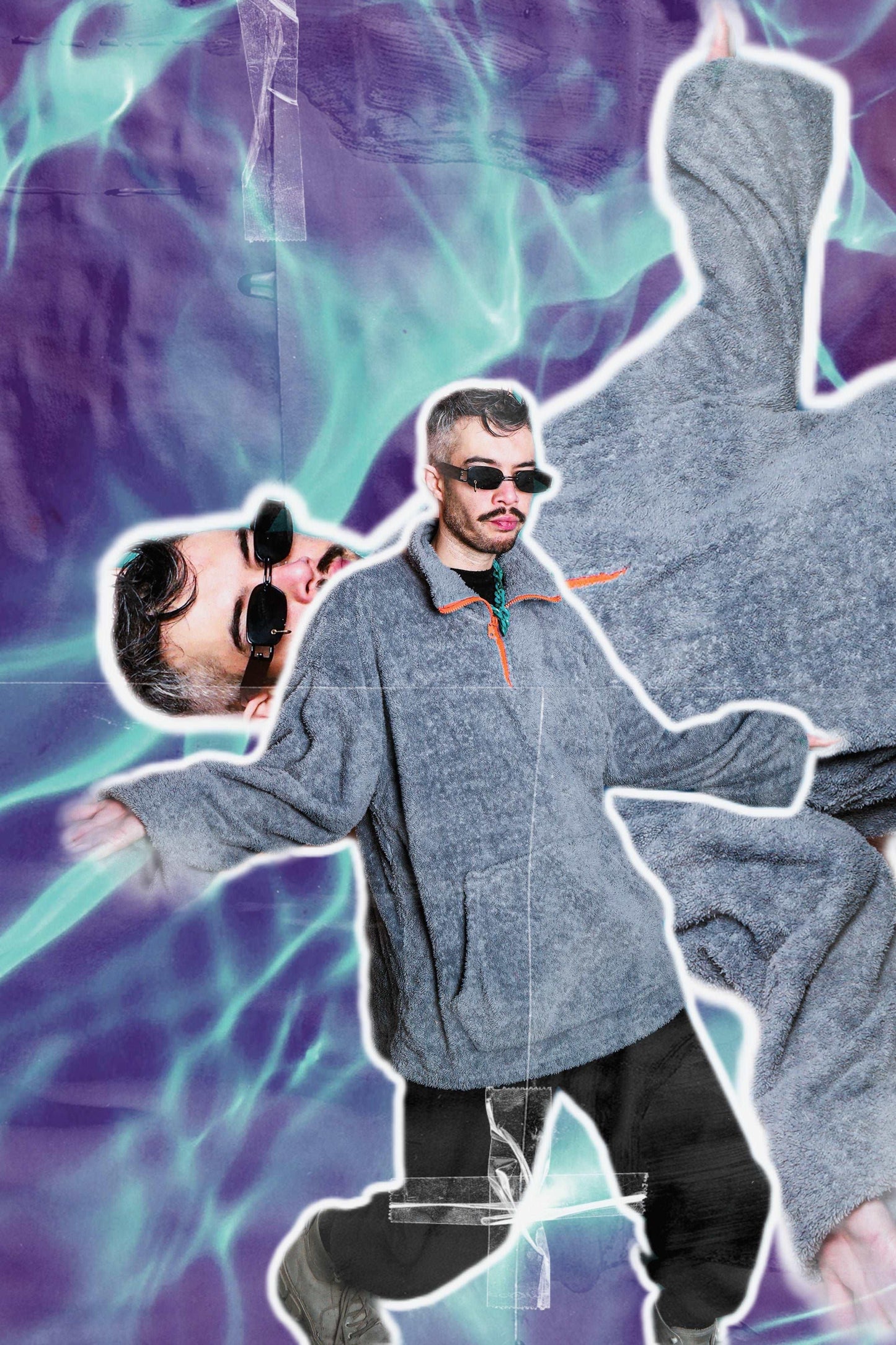 abi göbek atalım ya / polar sweatshirt - melongeneCo