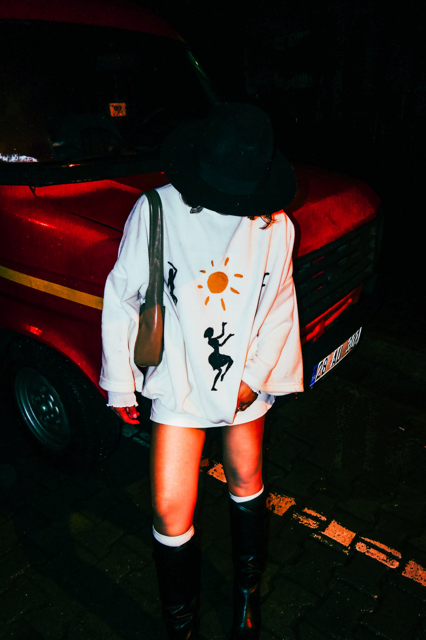 Just sun polar panço sweatshirt - melongeneCo