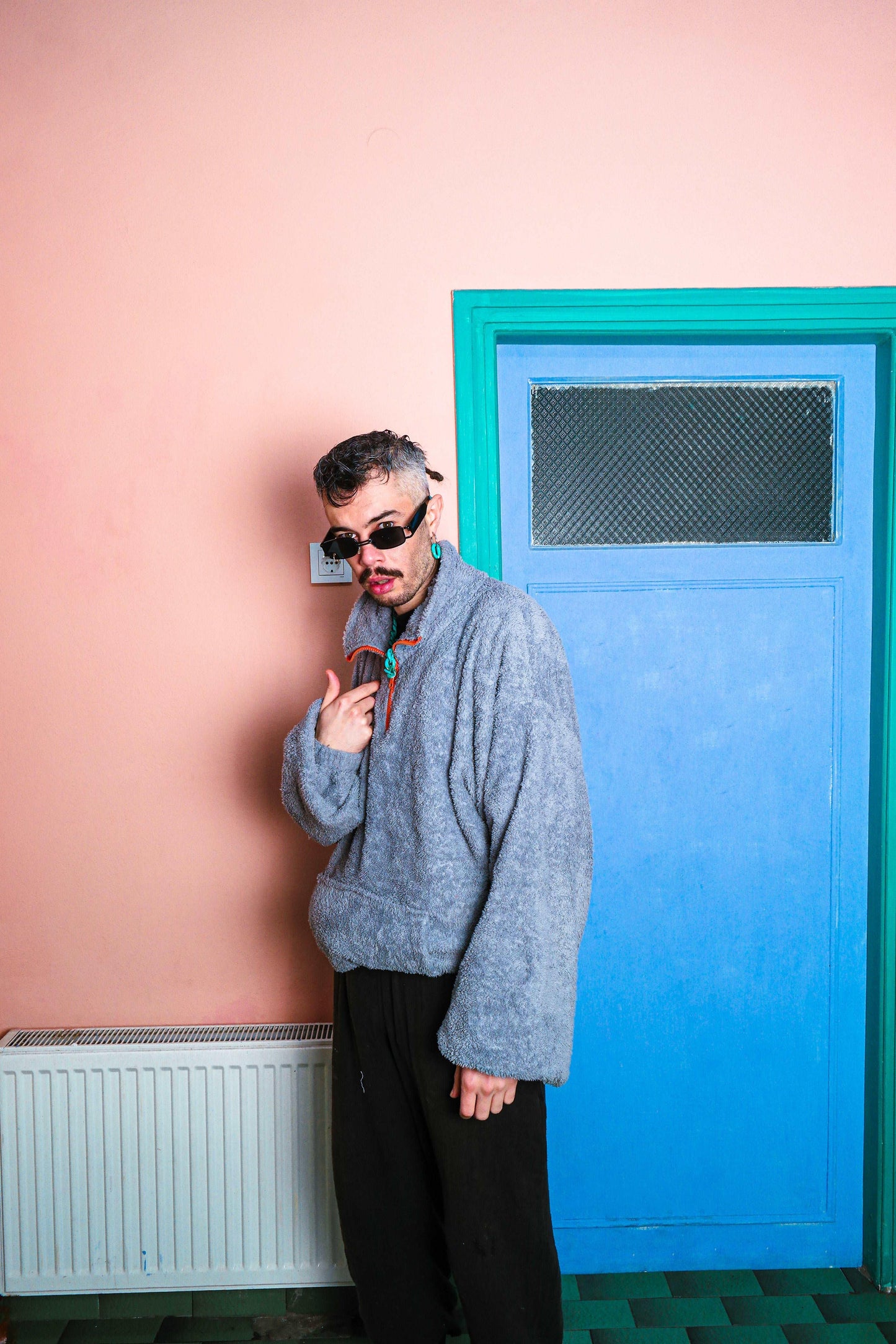 abi göbek atalım ya / polar sweatshirt - melongeneCo