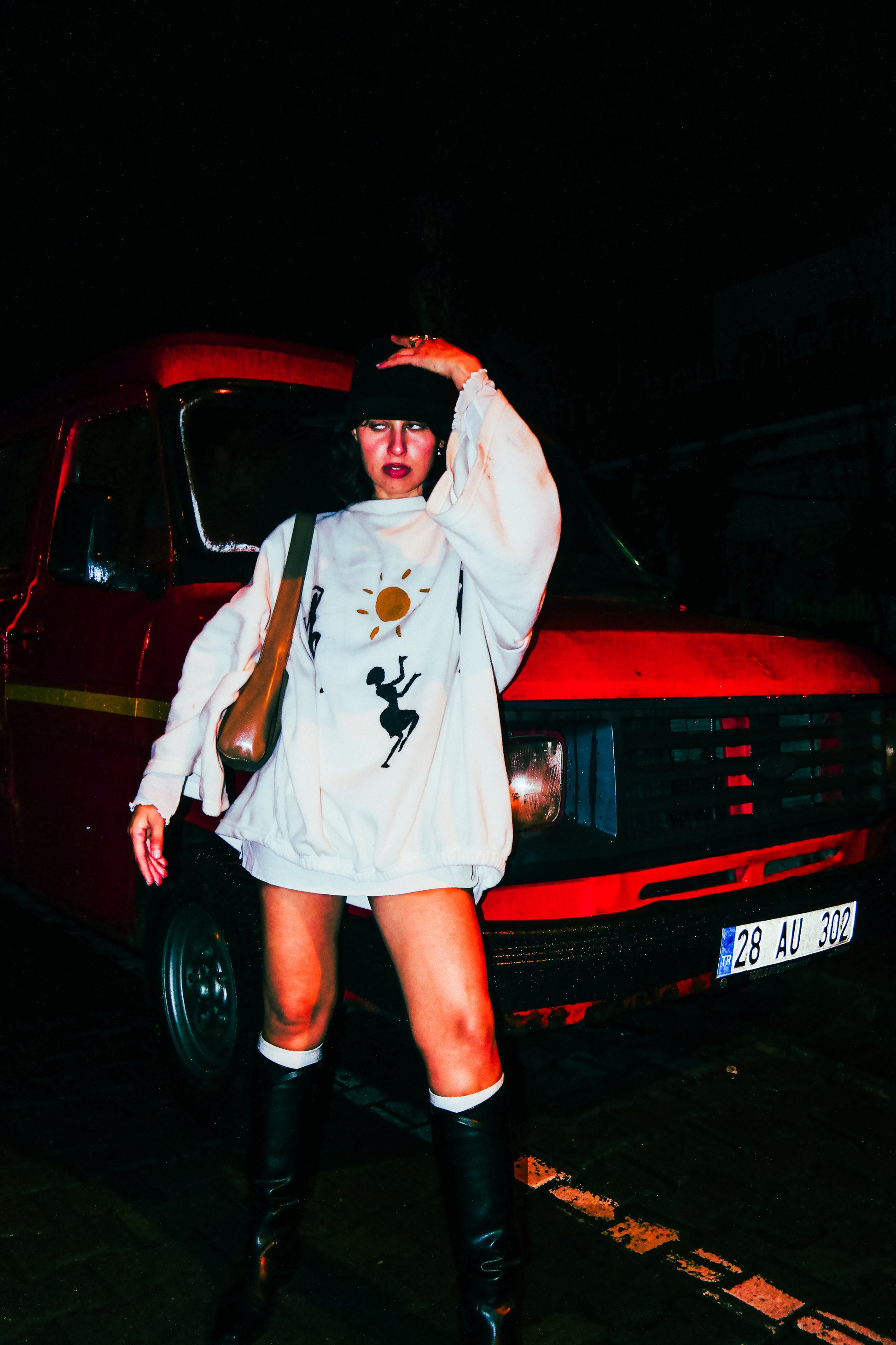 Just sun polar panço sweatshirt - melongeneCo