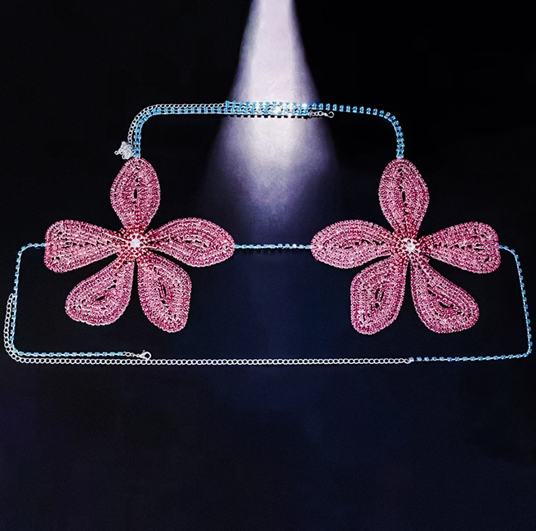 Kristal göğüs zinciri - melongeneCo