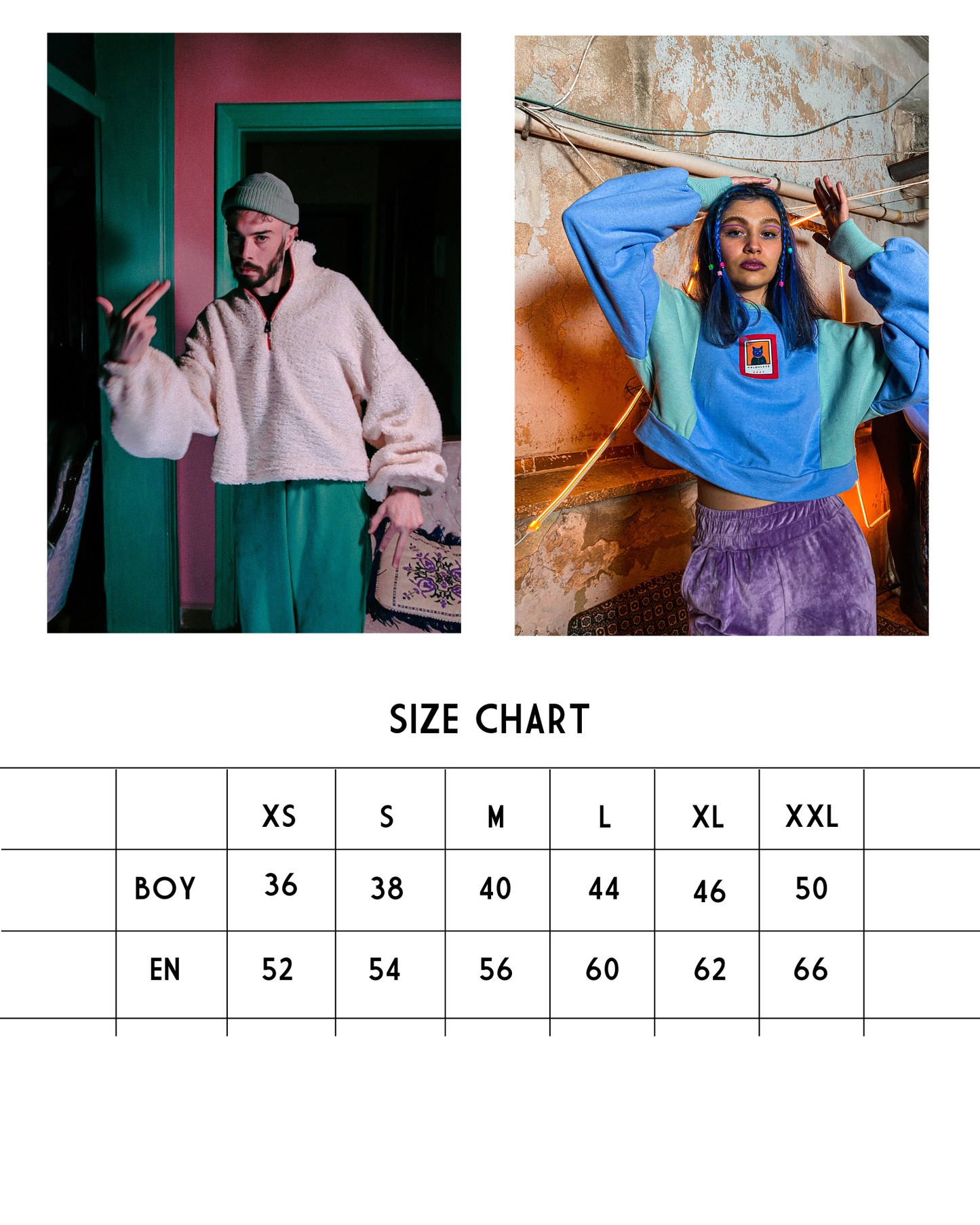 Koyun crop polar sweatshirt - melongeneCo