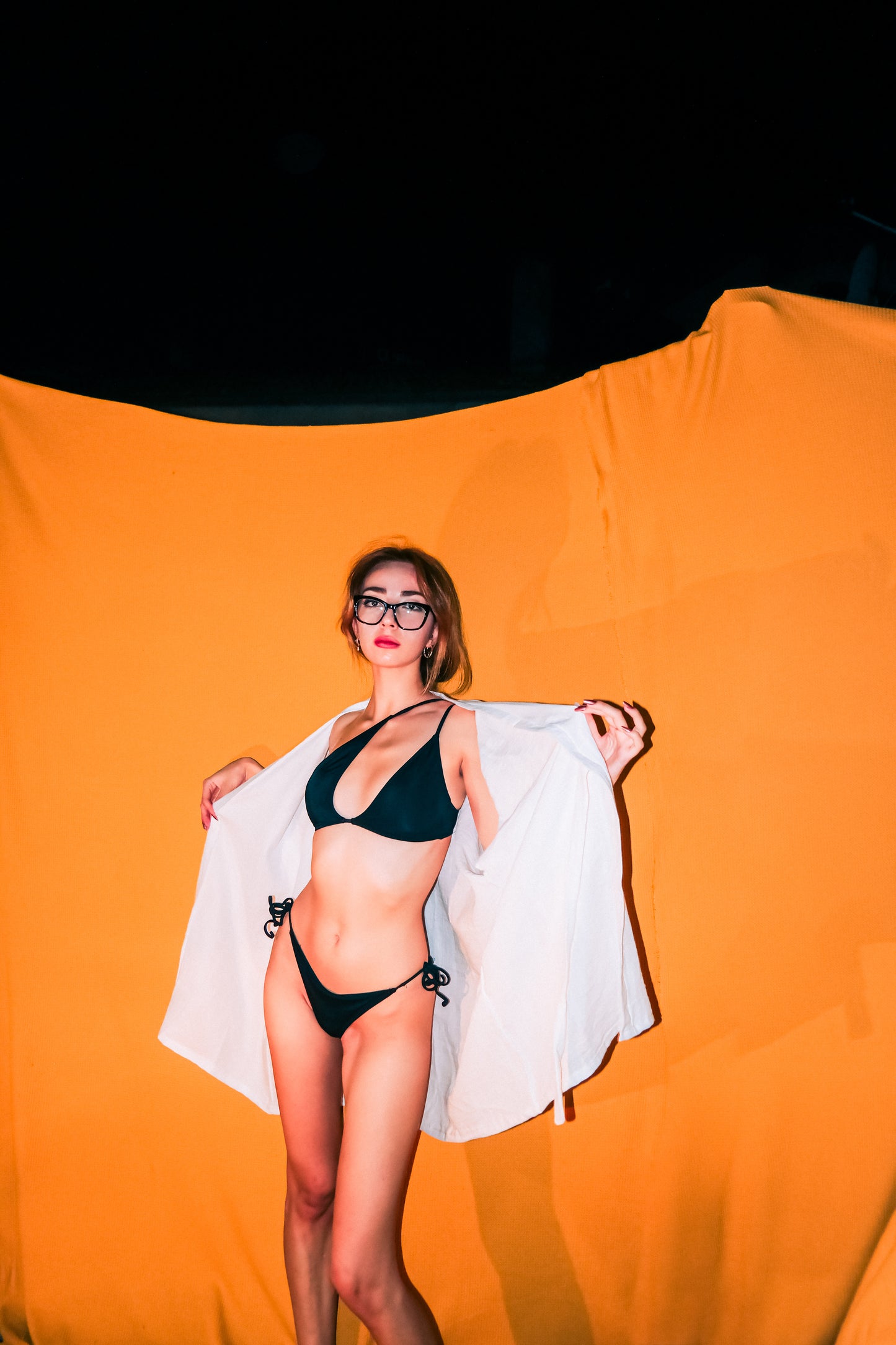 Beyaz müslin kimono - melongeneCo