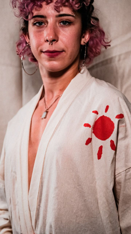 dancers şile bezi kimono - melongeneCo