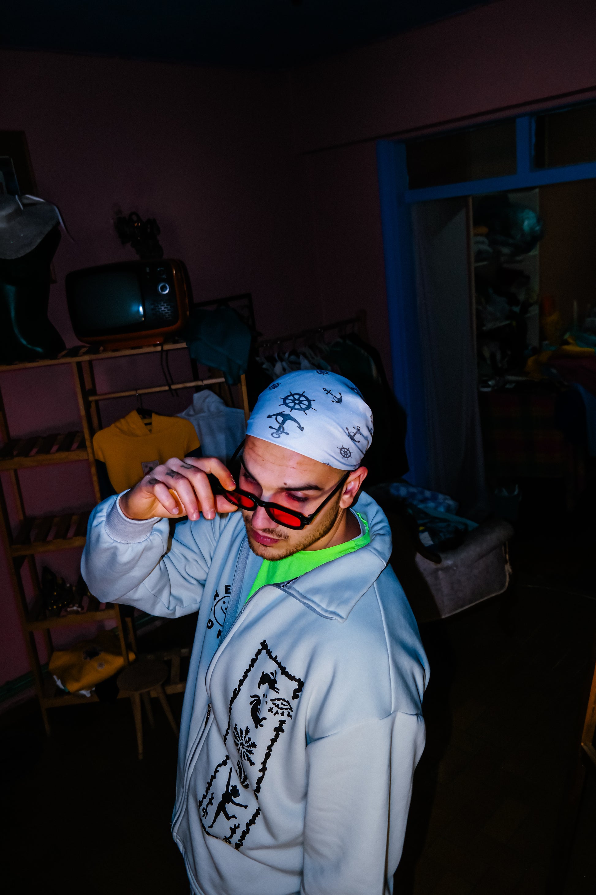 açık Gri pamuk ceket life cycle - melongeneCo