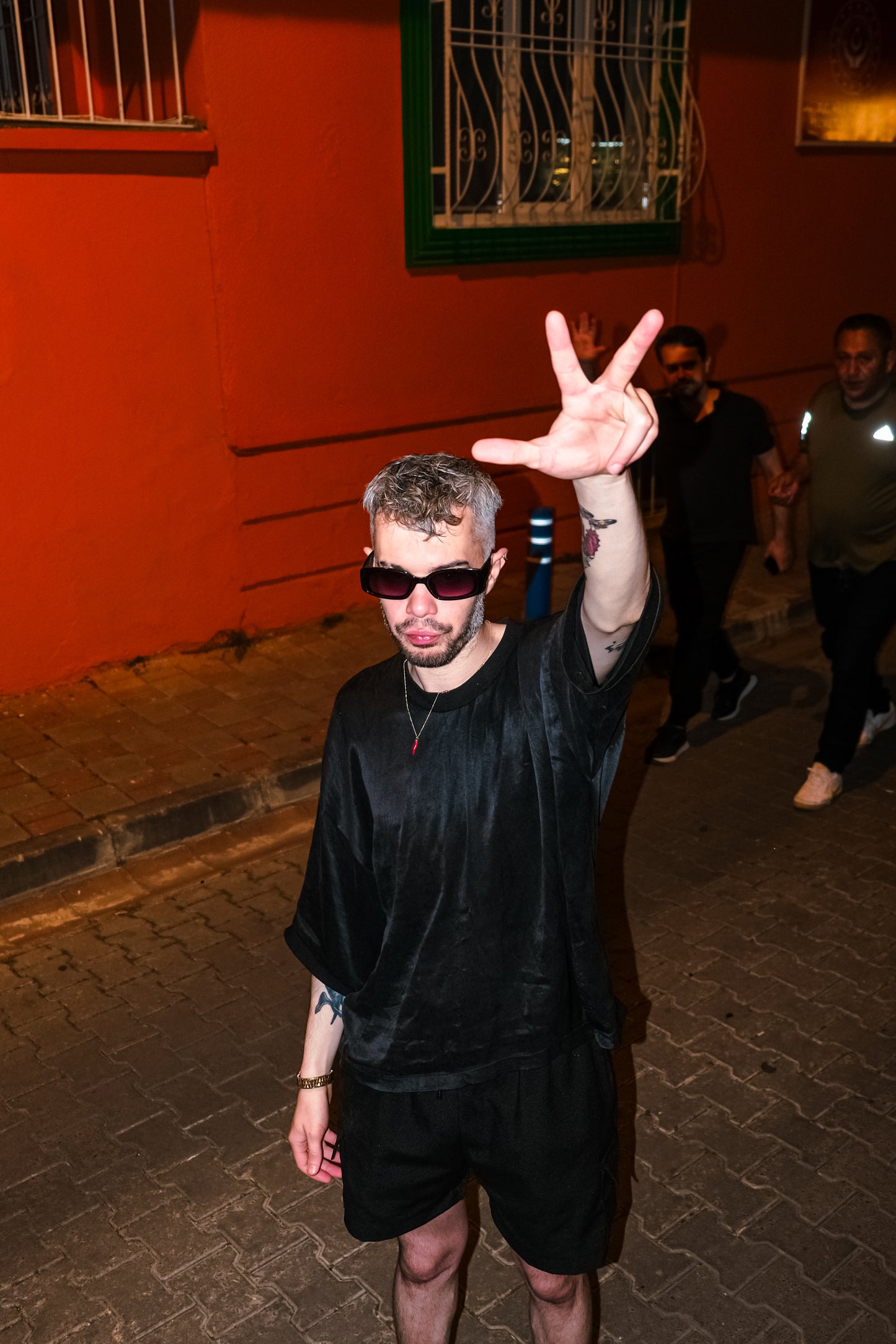 Bambu ipek oversize şık tişört