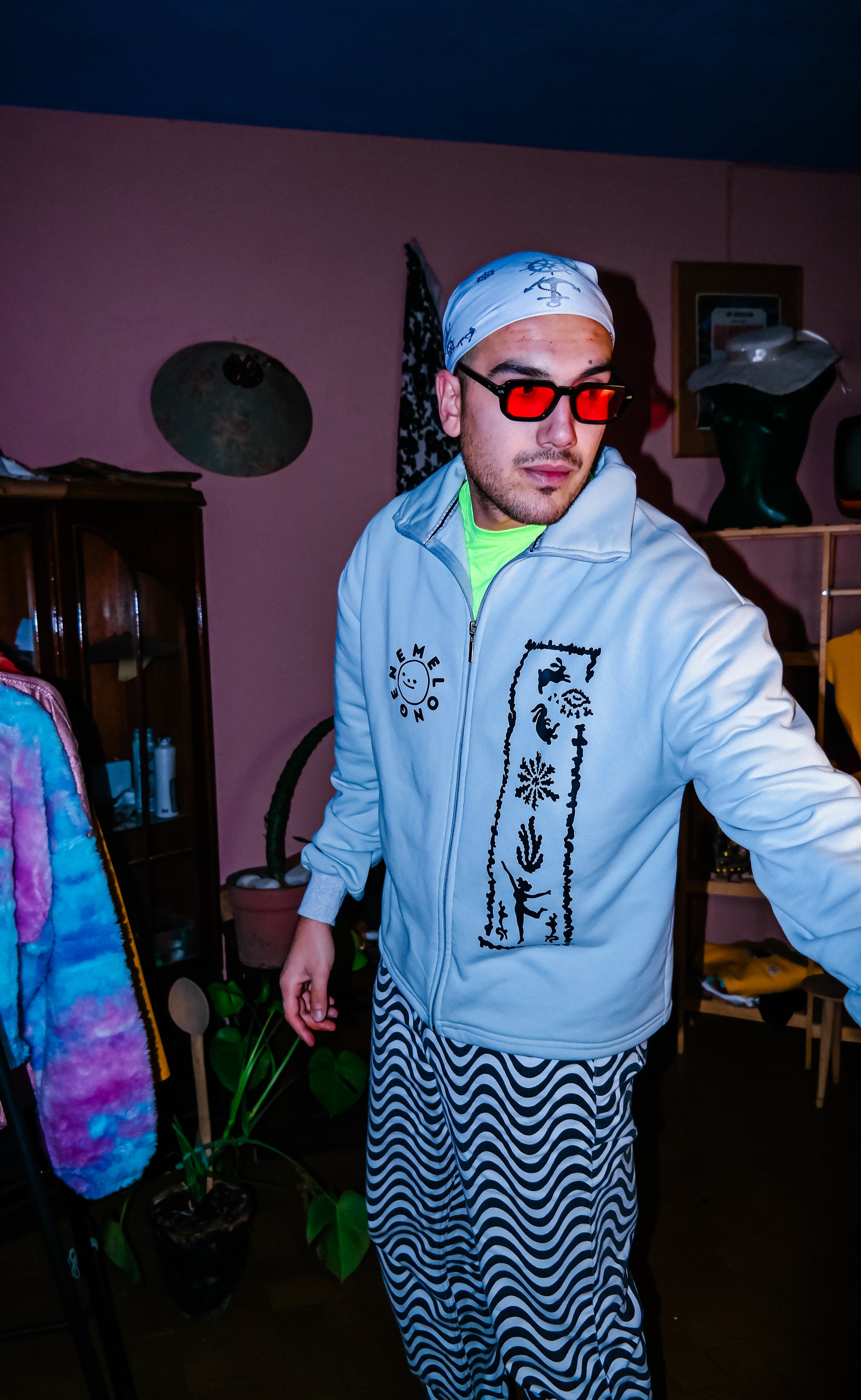 açık Gri pamuk ceket life cycle - melongeneCo