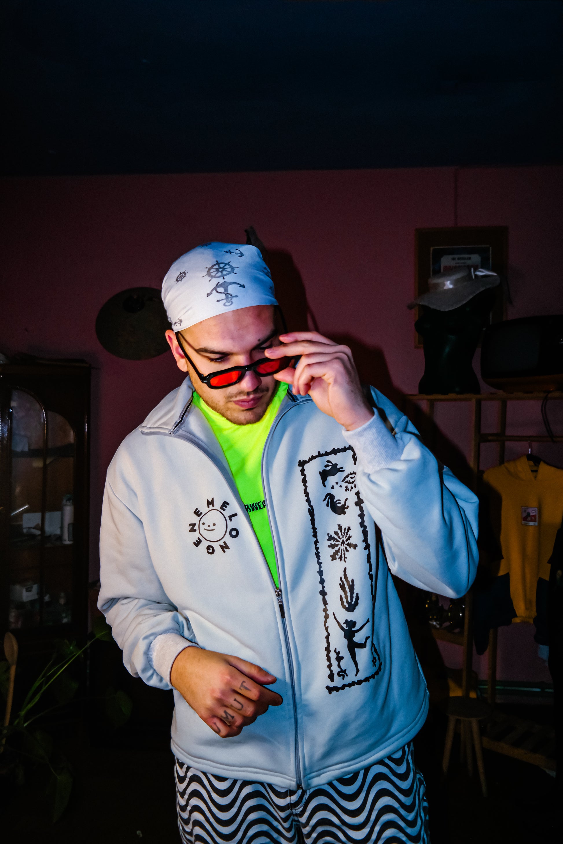 açık Gri pamuk ceket life cycle - melongeneCo